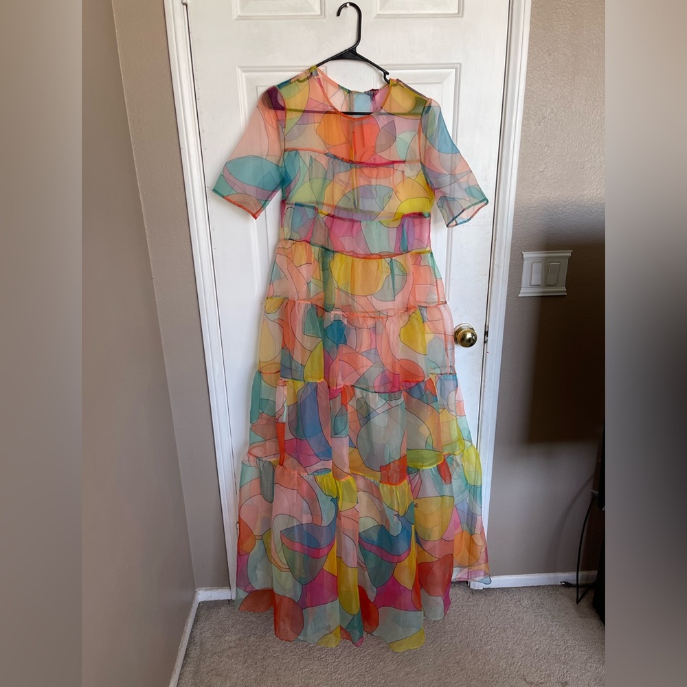 STAUD Kaleidoscope Dress M